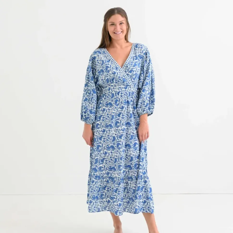 Amaranth Blue Everywhere Dress