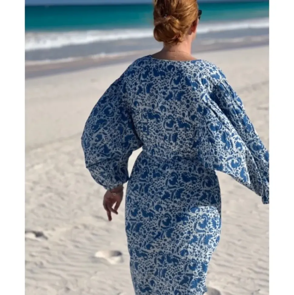 Amaranth Blue Everywhere Dress