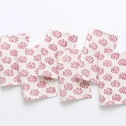 Anika Fuchsia Cocktail Napkins | Set of 6