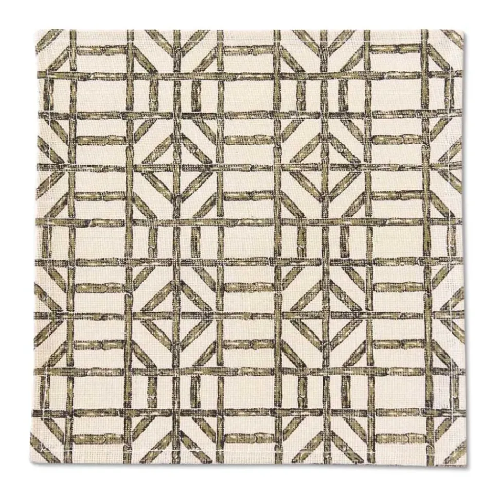 Bamboo Pattern Jute Placemat