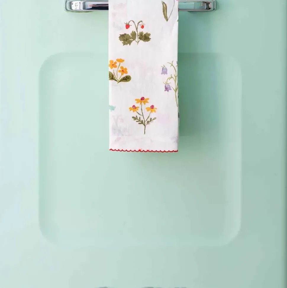 Botanical Garden Linen Fingertip Towels | Set of 2