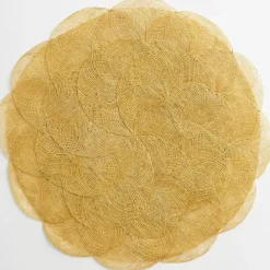 Buttercream Woven Cloud Placemat | Set of 4