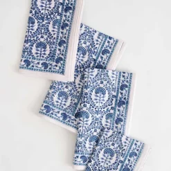 Caroline Blue Napkin | Set of 4
