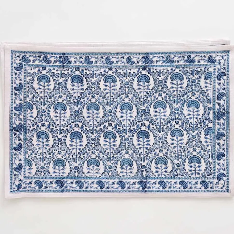 Caroline Blue Placemat | Set of 4
