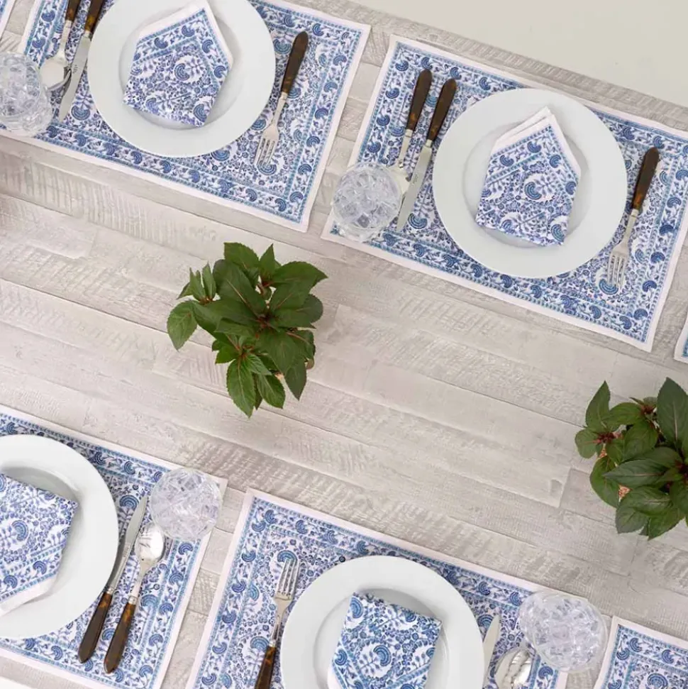 Caroline Blue Placemat | Set of 4