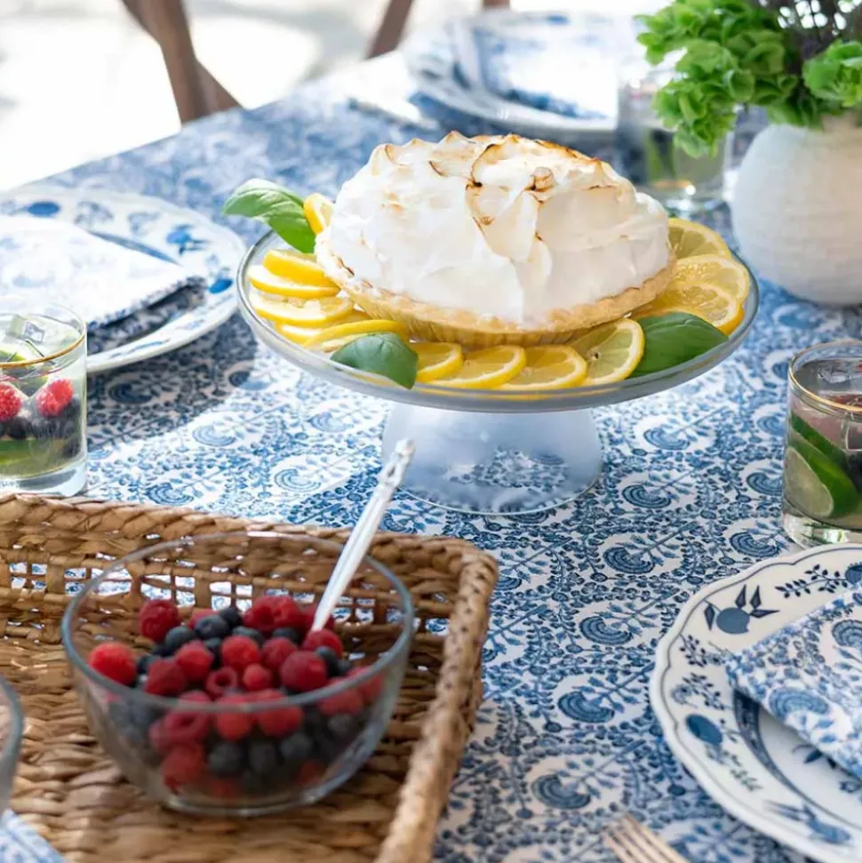 Caroline Blue Tablecloth