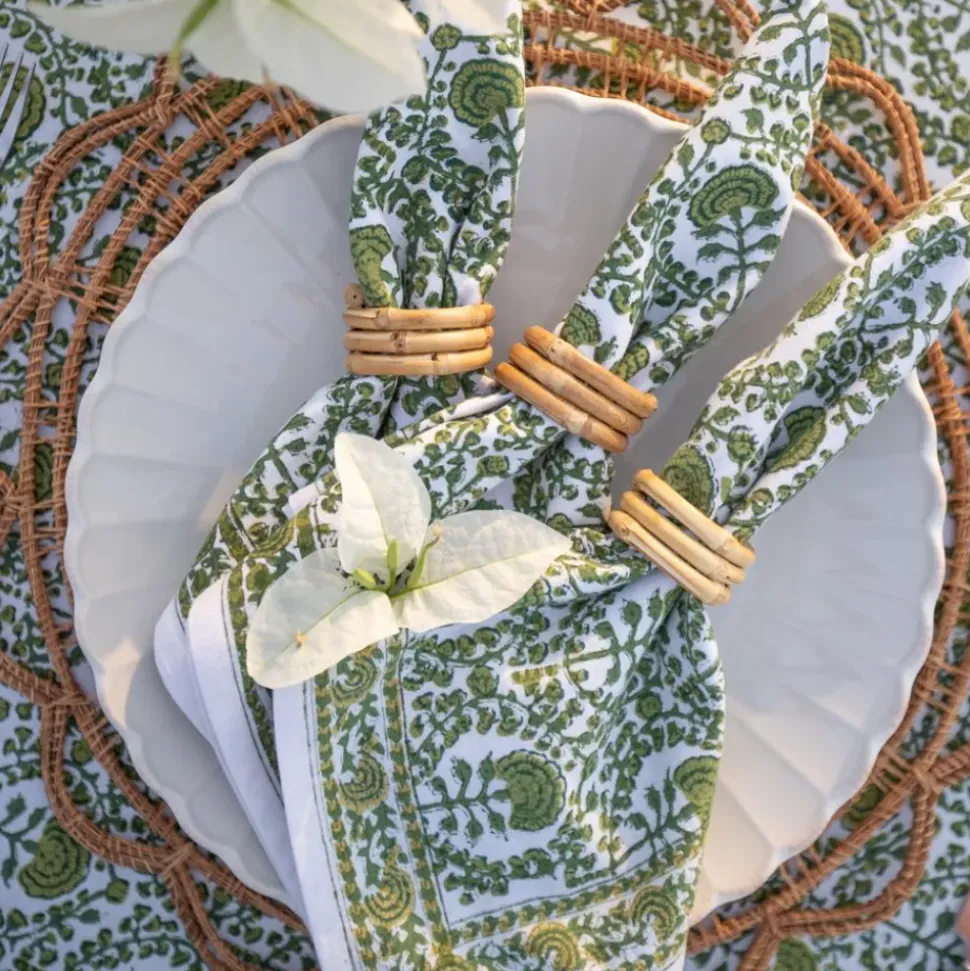 Caroline Green Napkin | Set of 4