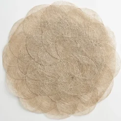 Champagne Woven Cloud Placemat | Set of 4