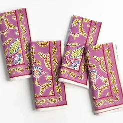 Climbing Dahlia Lilac Napkin | Set of 4