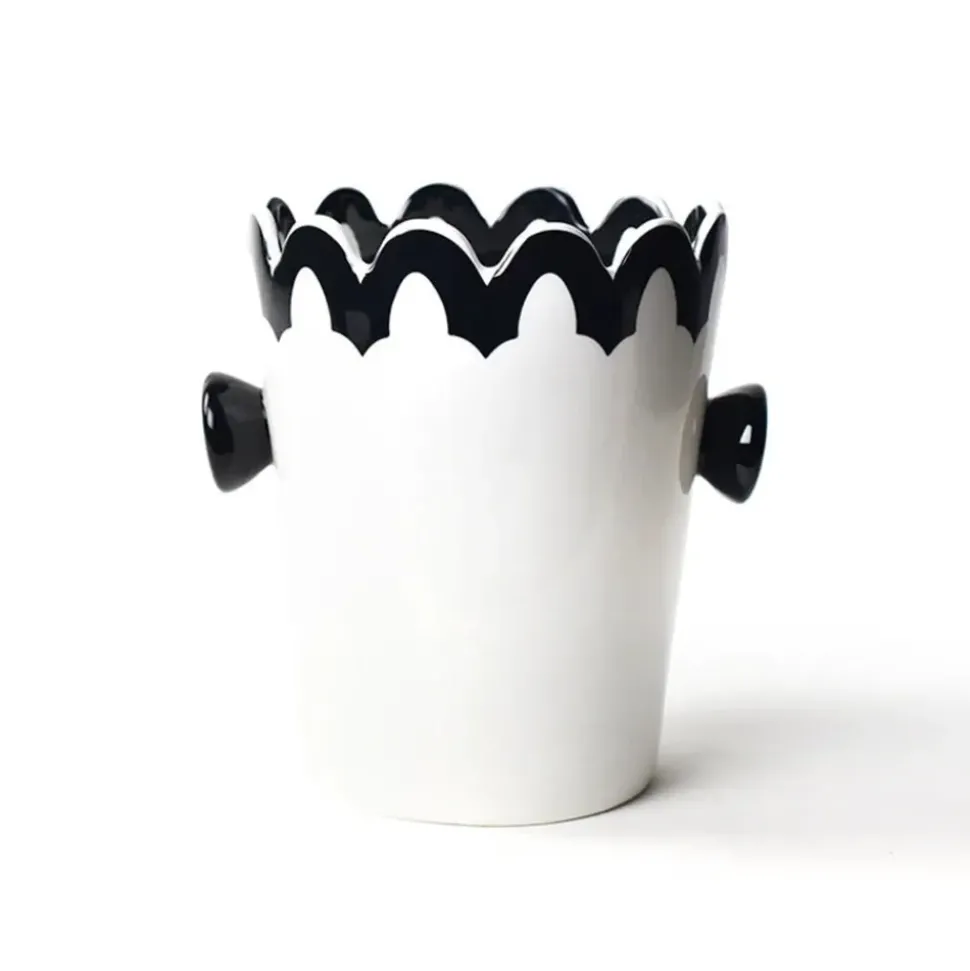 Coton Colors Arabesque Scalloped Ice Bucket