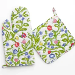 Emma Oven Mitt Set