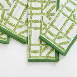 Green Bamboo Napkin | Set of 4