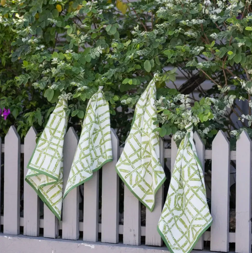 Green Bamboo Napkin | Set of 4