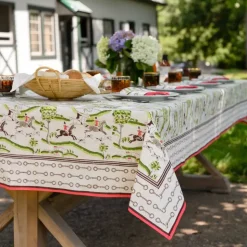 Hunt Scene Tablecloth