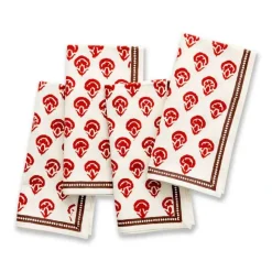 India Hicks Carnations Napkins