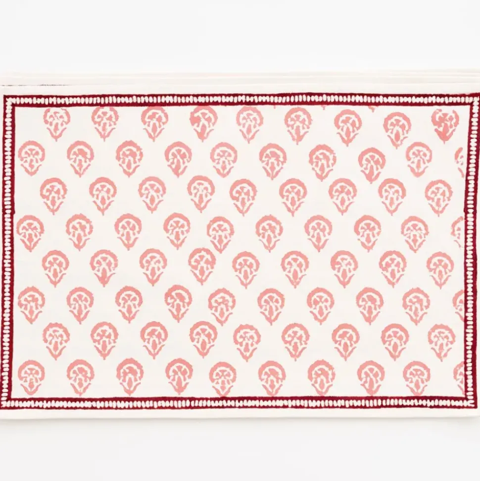 India Hicks Home Carnation Blush Placemat | Set of 4