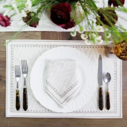 India Hicks Home Chevron Placemats | Set of 4