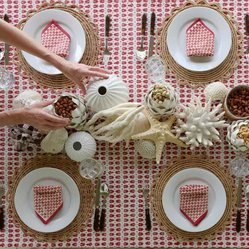India Hicks Home Pageant tablecloth