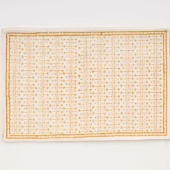 India Hicks Home Palm Avenue Golden Placemat | Set of 4