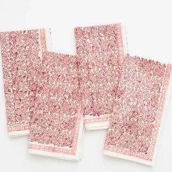 India Hicks Home Seashell Blush Napkin | Set of 4
