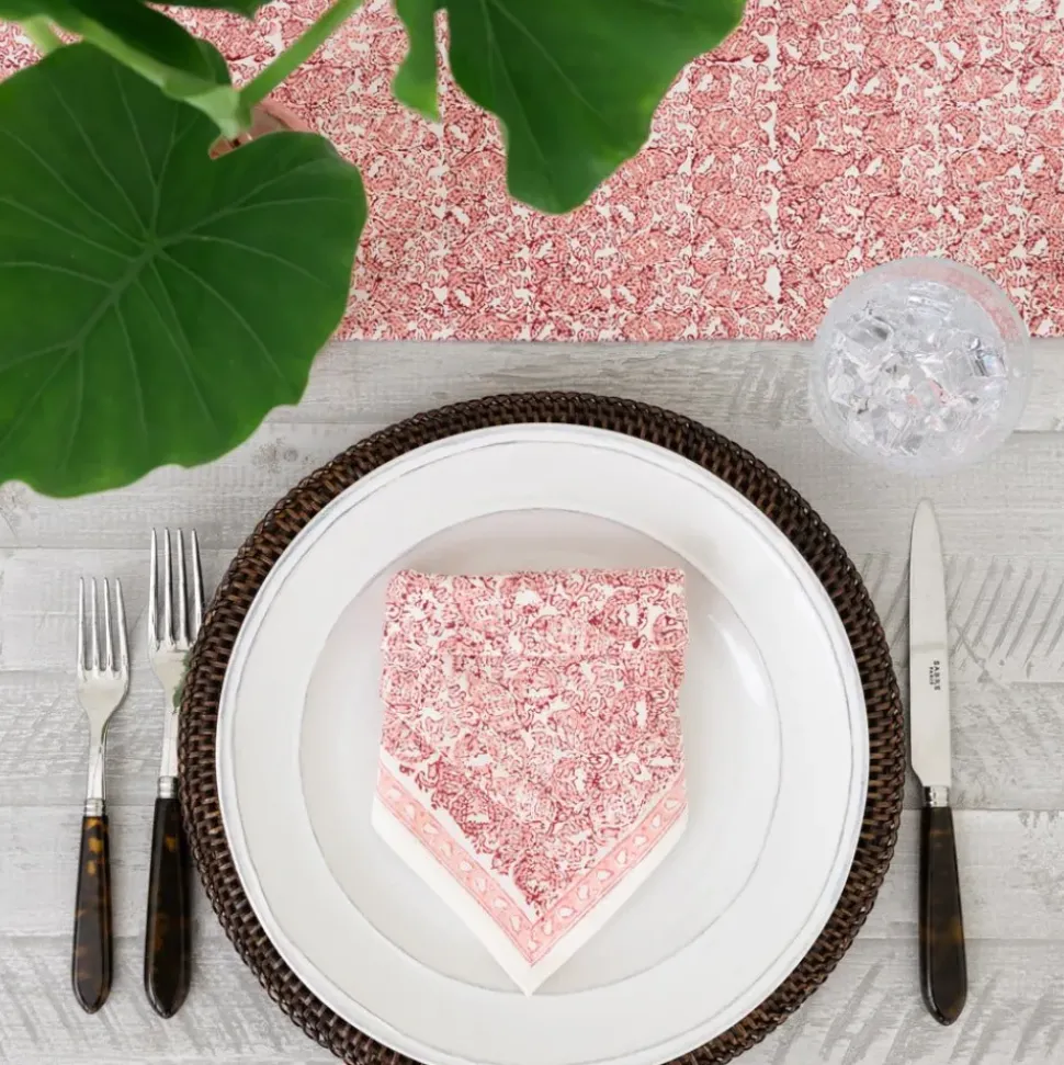 India Hicks Home Seashell Blush Napkin | Set of 4