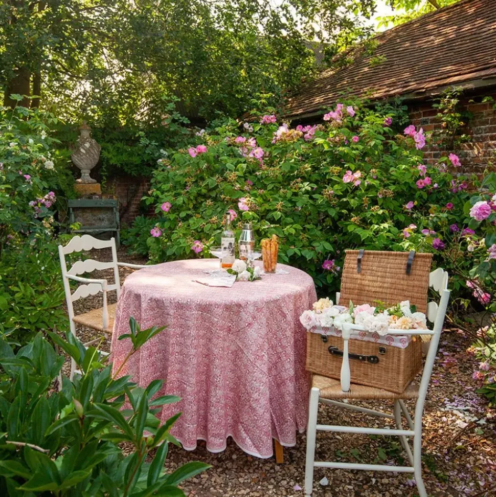 India Hicks Home Seashell Blush Tablecloth