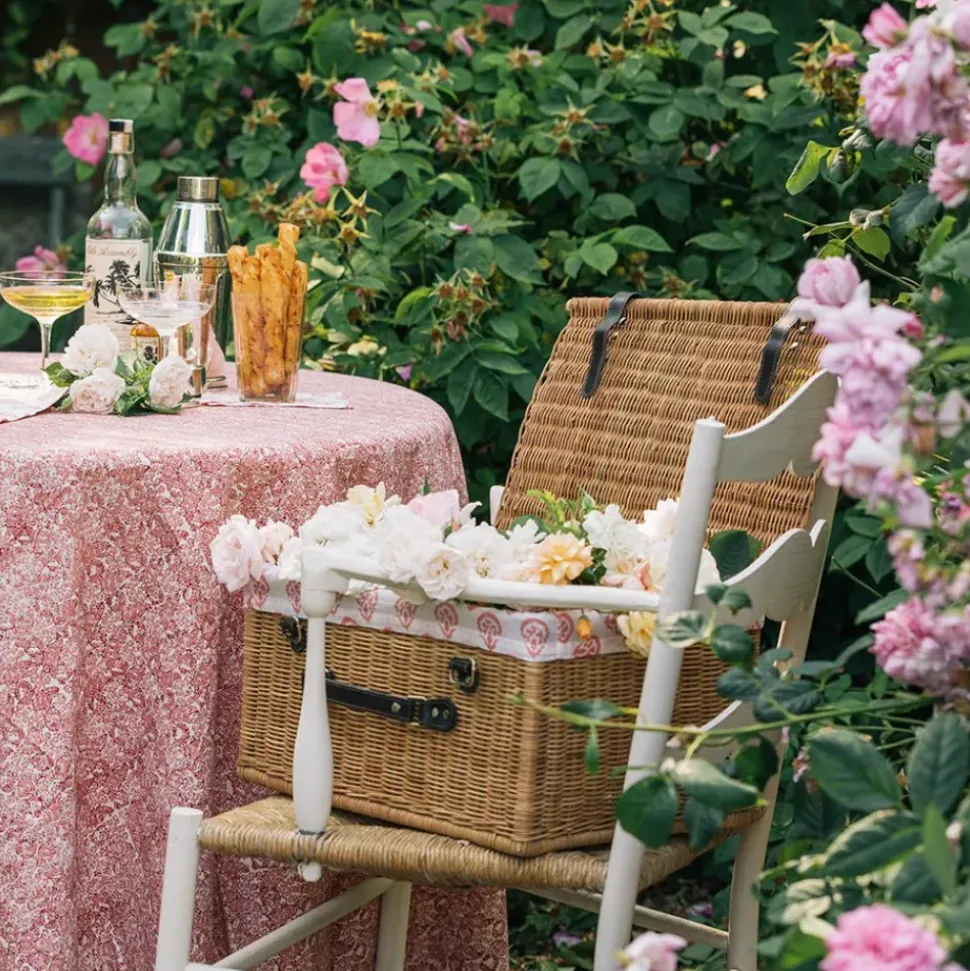 India Hicks Home Seashell Blush Tablecloth