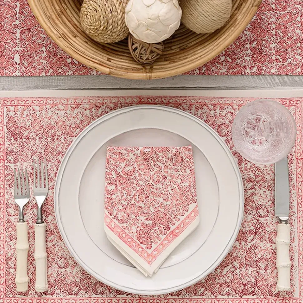India Hicks Home Seashell Blush Placemat | Set of 4