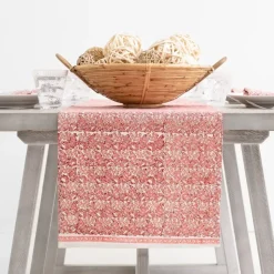 India Hicks Home Seashell Blush Table Runner
