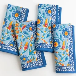 Iznik Blue Napkin | Set of 4