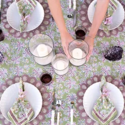 Lavender Woven Doodles Placemat | Set of 4