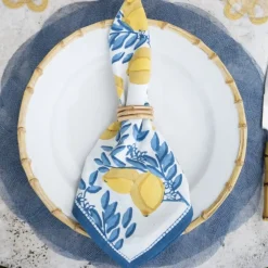 Lead Woven Cloud Placemat | Set of 4