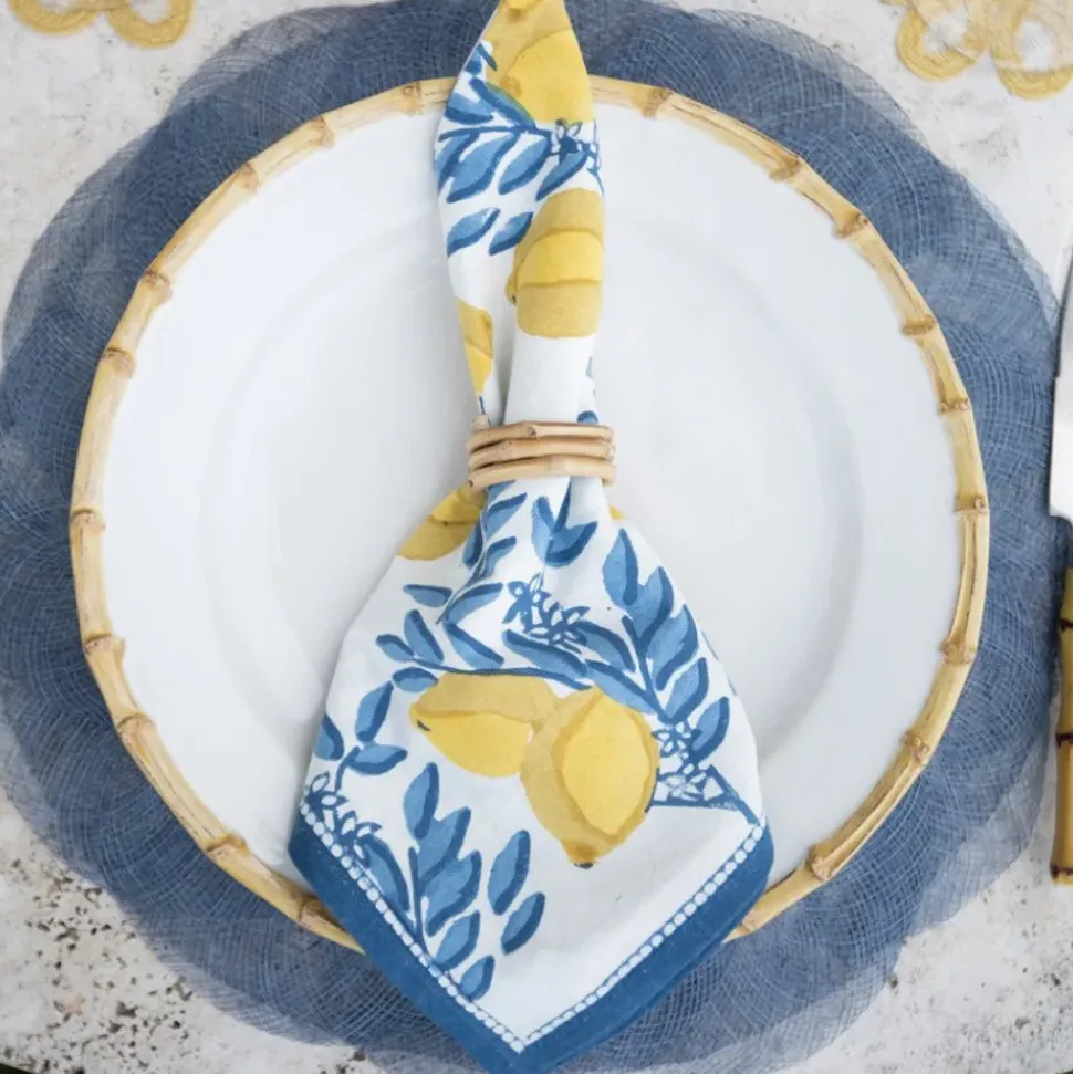 Lead Woven Cloud Placemat | Set of 4