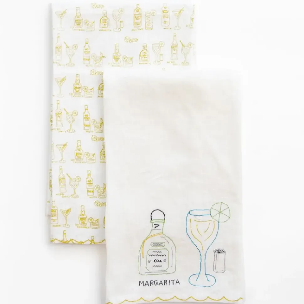 Margarita Linen Tea Towels