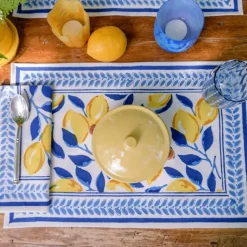 Mod Lemon Placemats | Set of 4