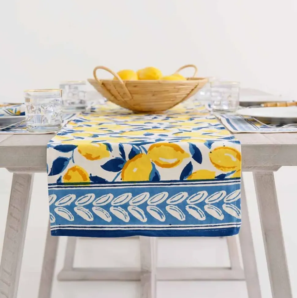 Mod Lemon Table Runner