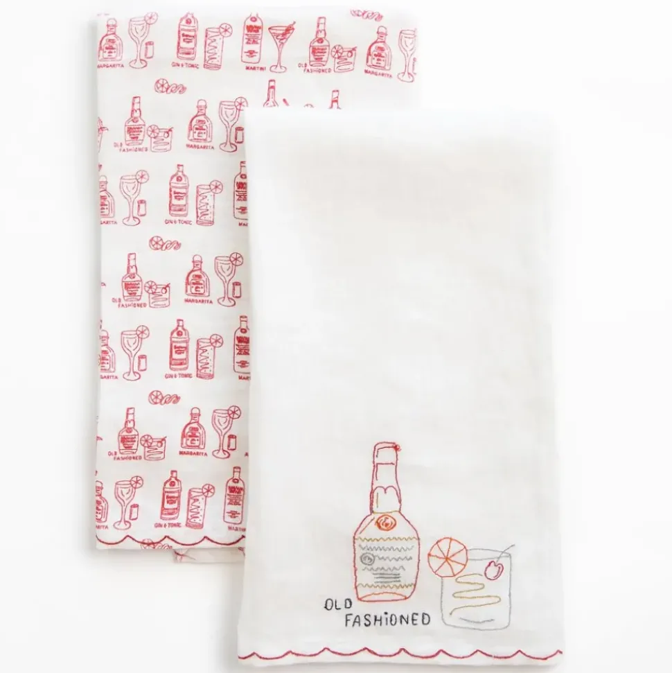 Old Fashioned Linen Tea Towels