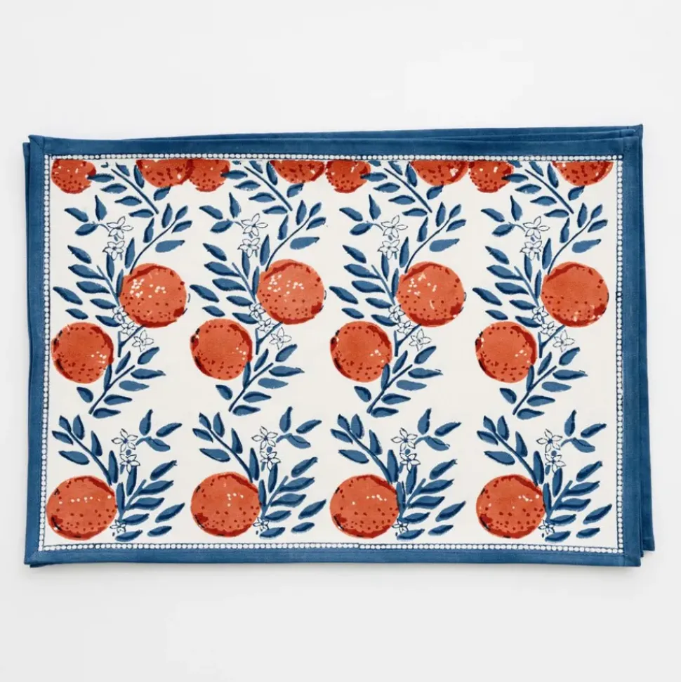Orange Grove Placemat | Set of 4
