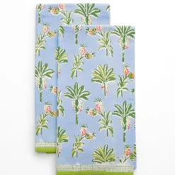 Palms & Pineapples Tea Towels