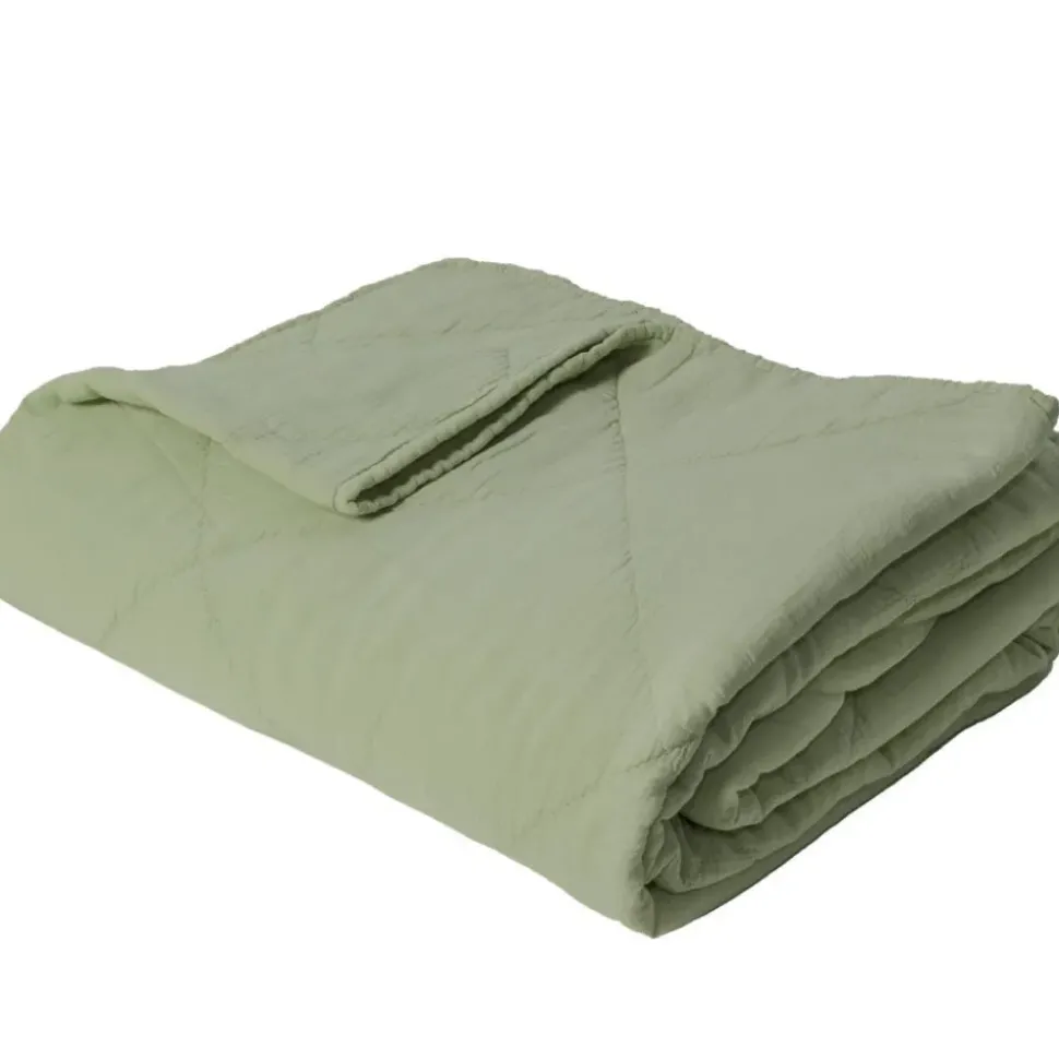 Pistachio Cotton Throw