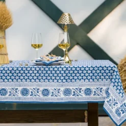 Pom Buti Denim Tablecloth