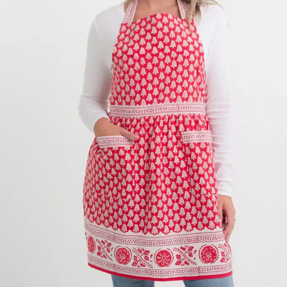 Pom Buti Red Apron