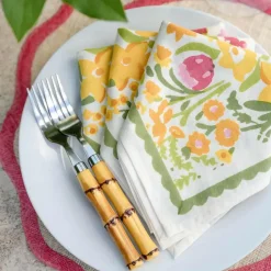 70s Flower Napkin | Set of 4