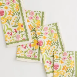 70s Flower Napkin | Set of 4