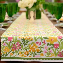 70s Flower Table Runner