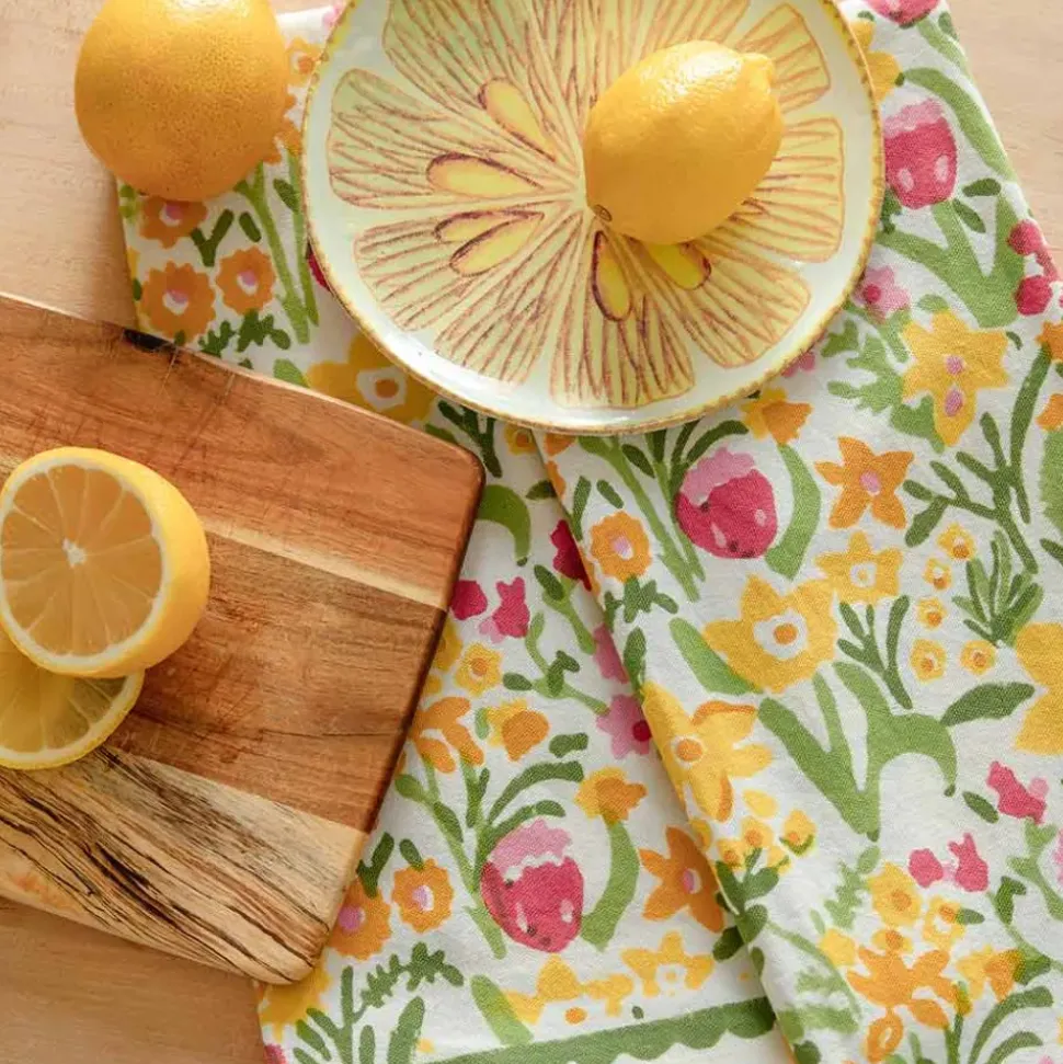 70s Flower Tea Towels