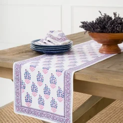 Sagar Blue & Magenta Table Runner