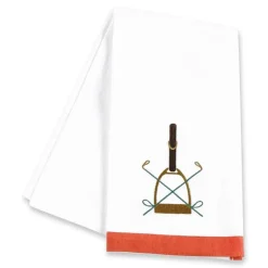 Stirrup Motif Tea Towels