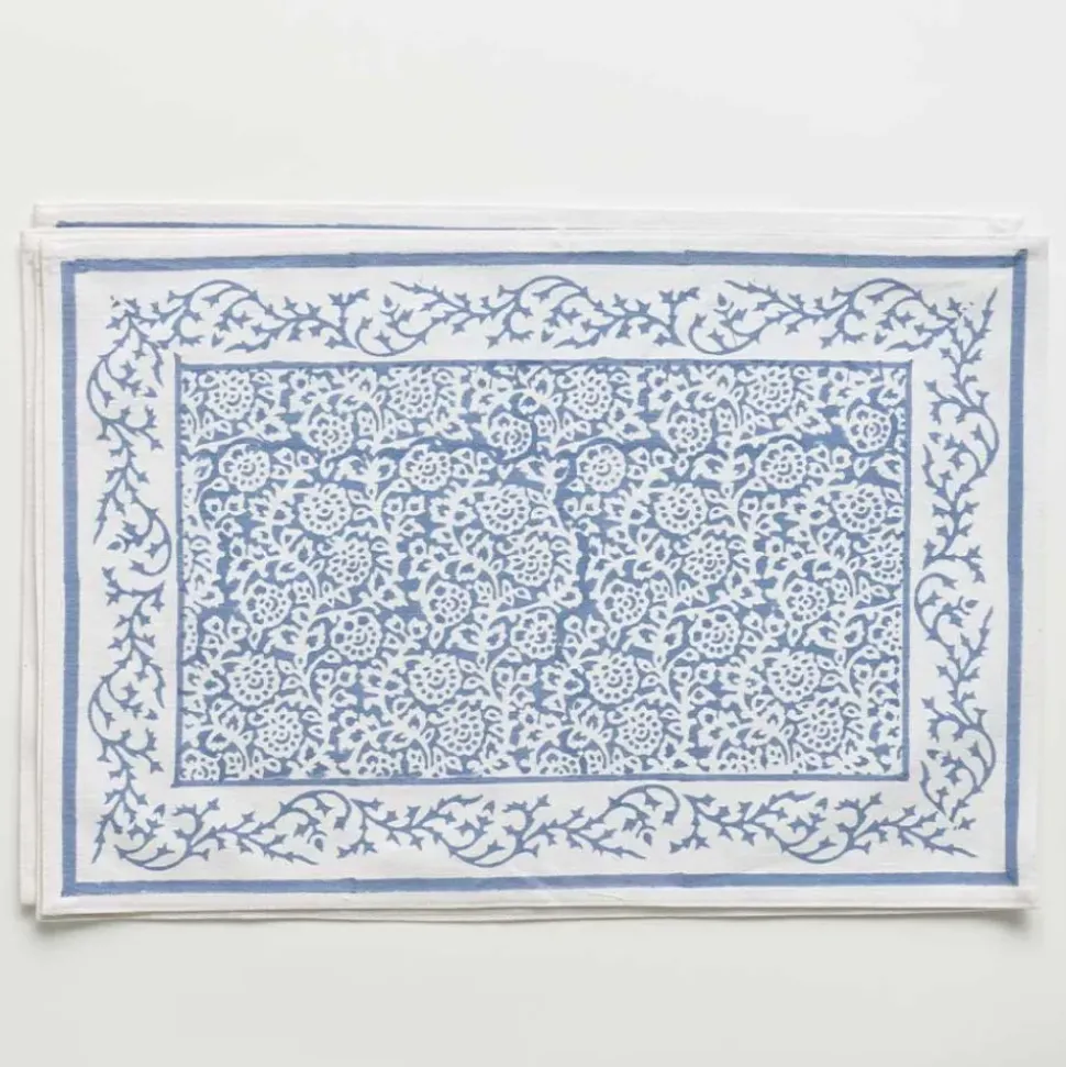 Tapestry Blue Placemat | Set of 4