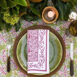 Tapestry Eggplant Napkin | Set of 4
